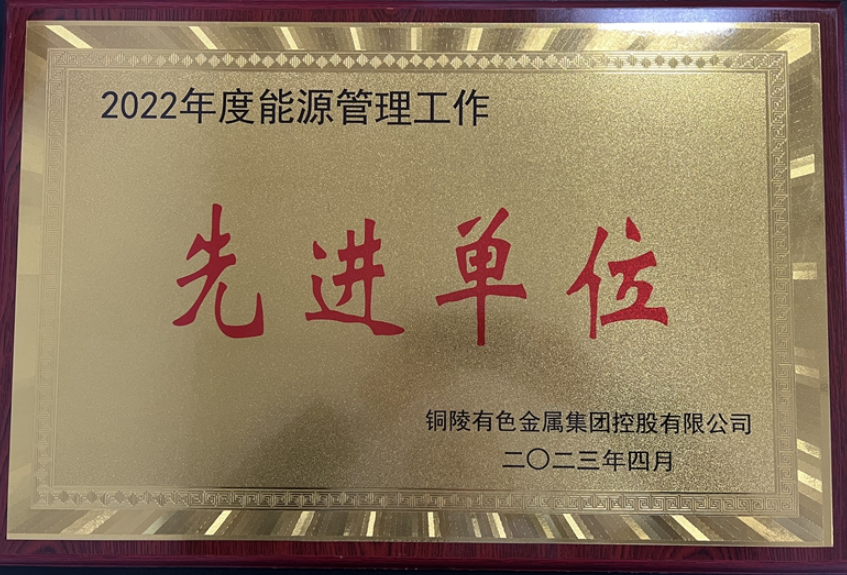 2022年度能源管理工作先进单位